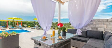 Villa, 3 Bedrooms, Private Pool, Pool View | Balcony