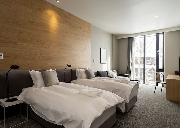 Habitación Deluxe, 3 habitaciones, para no fumadores (179 sqm) | 4 habitaciones, caja de seguridad en la habitación y wifi gratis