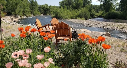 Grandpa`s Cabin on the River