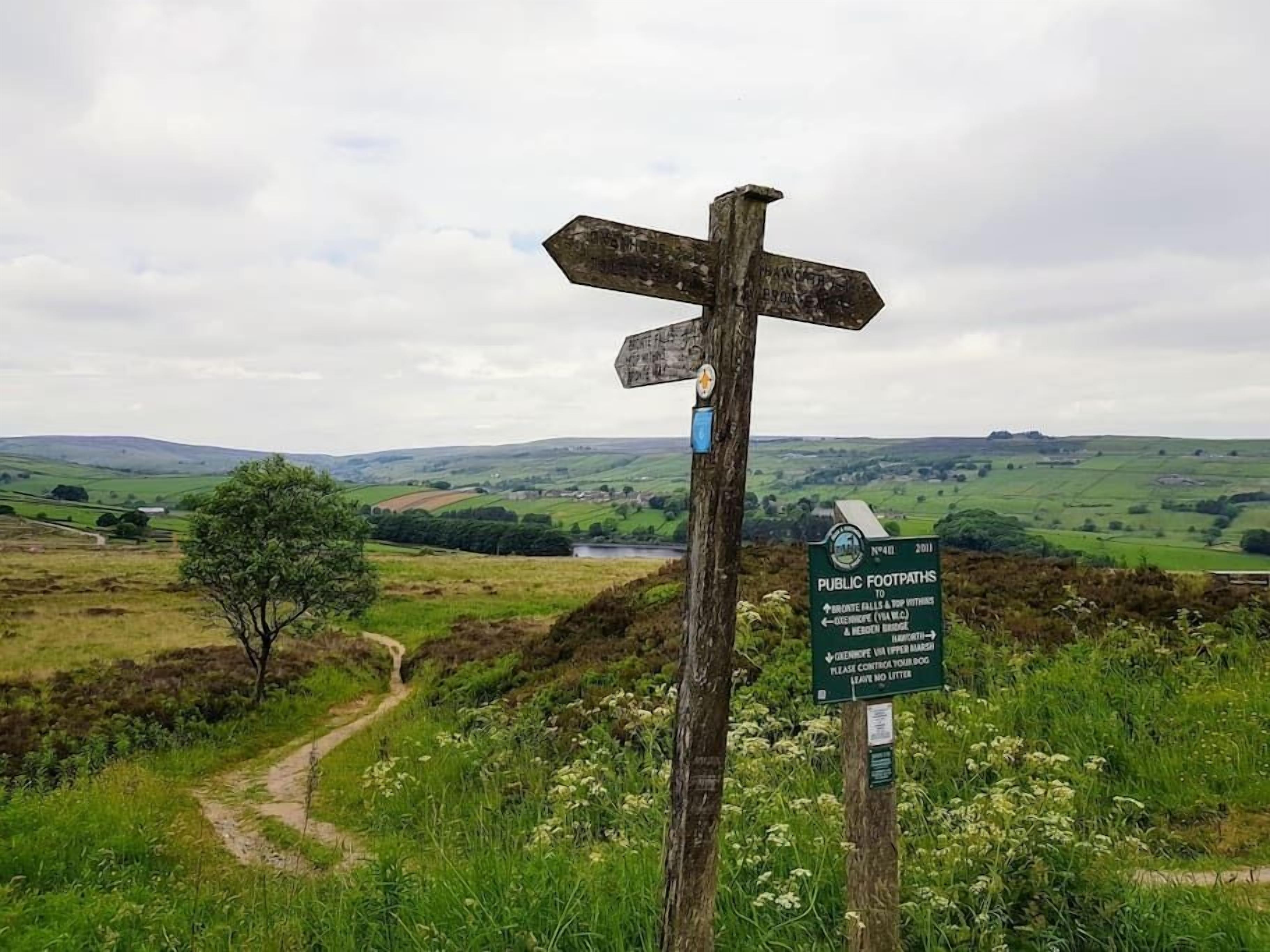 Walk to Brontë Falls and Top Withens - thought to be the inspiration for Wuthering Heights