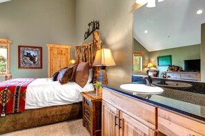 2 bedrooms, iron/ironing board, travel cot, free WiFi - KBM Resorts | Timber Wolf Lodge | Walk to Canyons Cabriolet, Fireplace, BBQ, Aspens and Creek, Parking! TWL-12c (Park City)