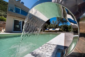Outdoor pool - Anatoli villas lefkada (Nidri)