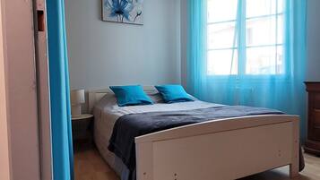 2 chambres, fer et planche Ă repasser, Wi-Fi gratuit