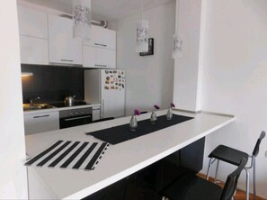 Private kitchen - Luxury apartment Jelena is brand new modern apartment for 2+2 guests.  (Split)