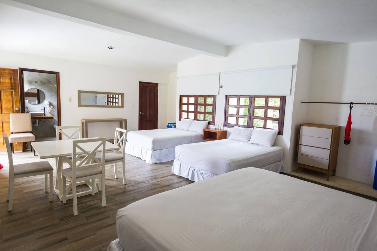 Habitación familiar | Wifi y ropa de cama
