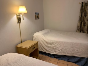 Basic Quadruple Room, 2 Double Beds | Soundproofing, free WiFi, bed sheets