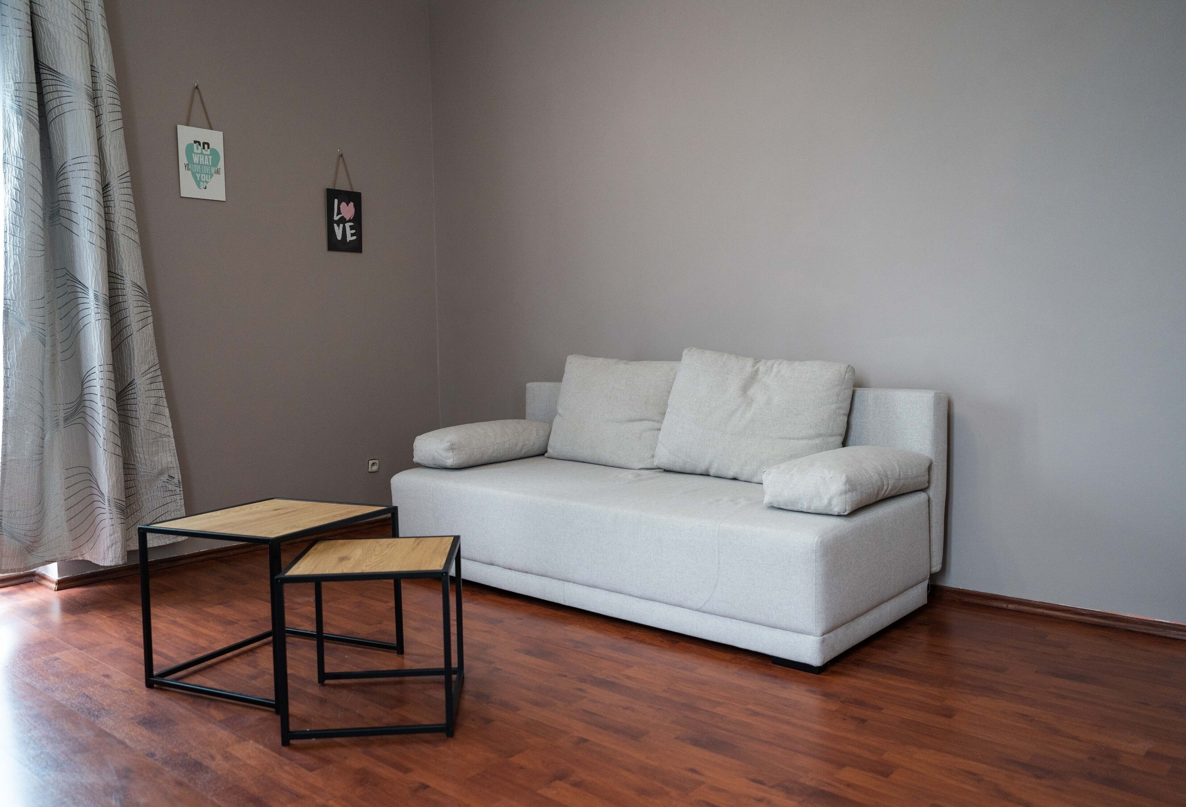 basic studio suite | individually decorated, individually furnished, desk, laptop workspace