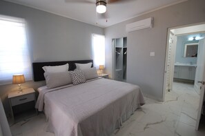 2 bedrooms, in-room safe, iron/ironing board, WiFi