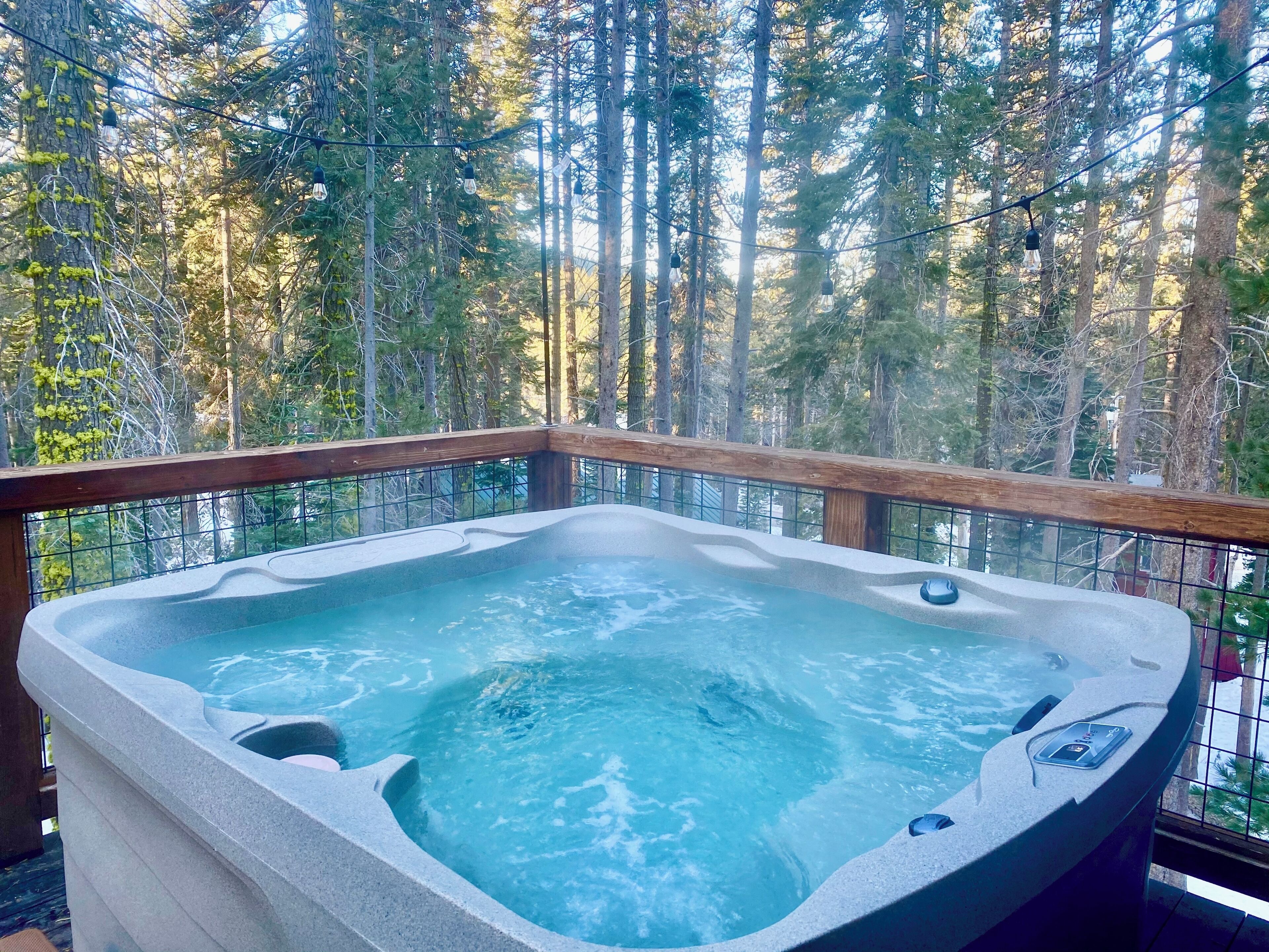 Bain à remous extérieur