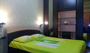 Superior Apartment, 1 Bedroom, Smoking, City View | Individually decorated, individually furnished, desk, laptop workspace - Aparthotellevada (Kharkiv)