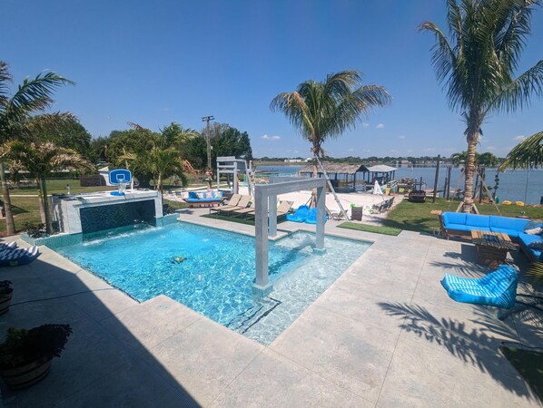 Außenpool, beheizter Pool