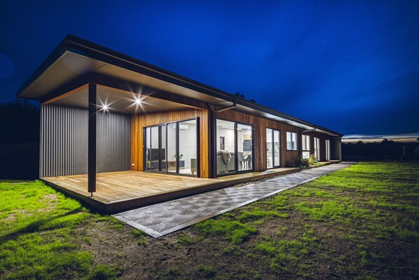 Façade de l’hébergement