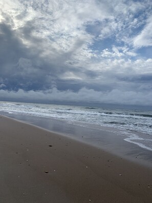 Aan het strand