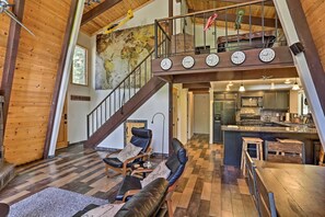 Interior - Chester Cabin w/ Deck - Walk to Lake + Golfing! (Chester)