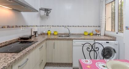 Spacious Apartment in Villa Gallardo with A/C, Wi-Fi & Shared Pool