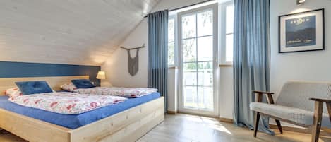 2 chambres, accès Internet