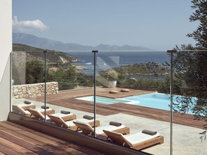 Outdoor pool - Deluxe Private Villa with infinity Pool (Ζακύνθος)