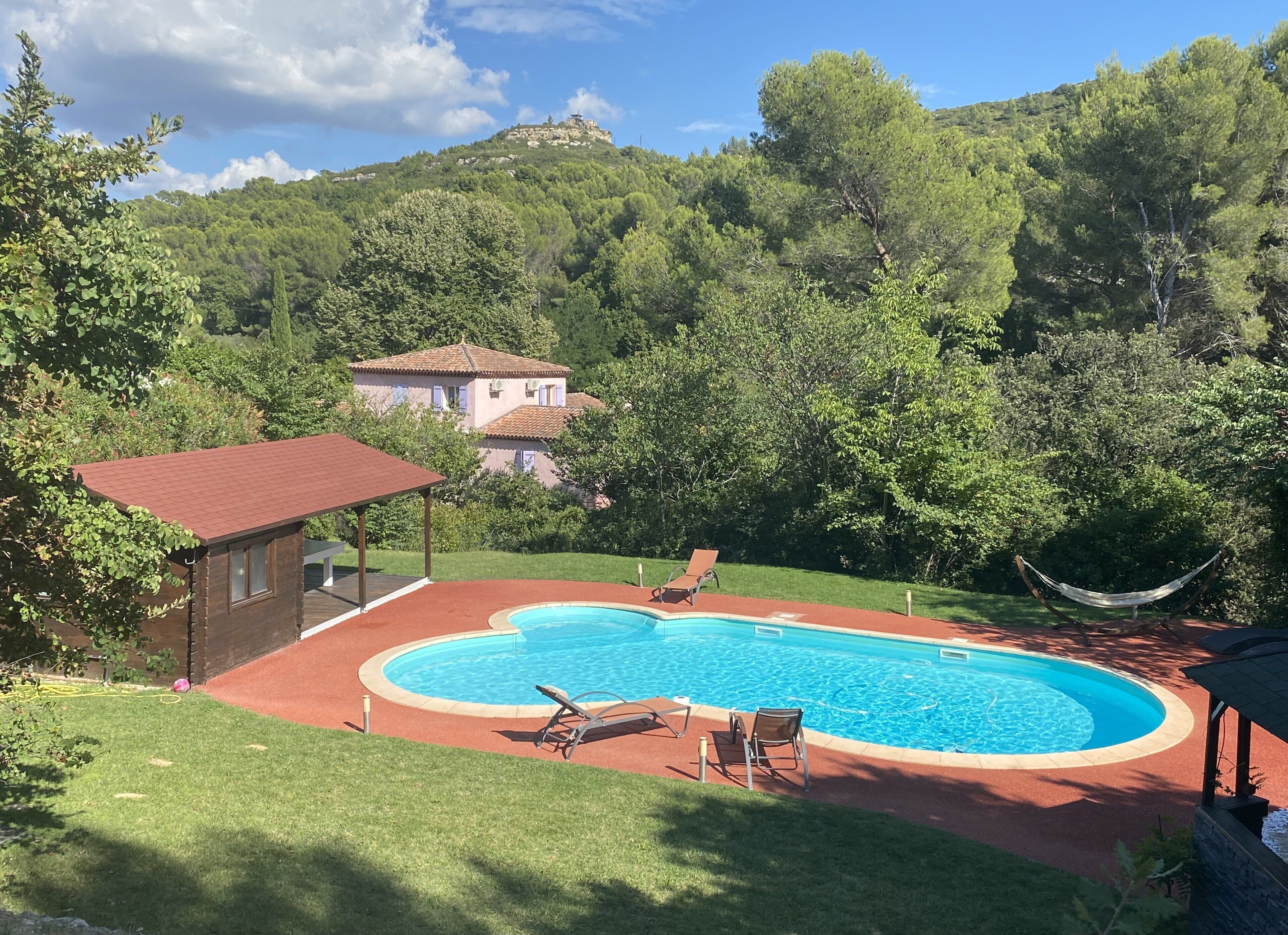 Alberca al aire libre 