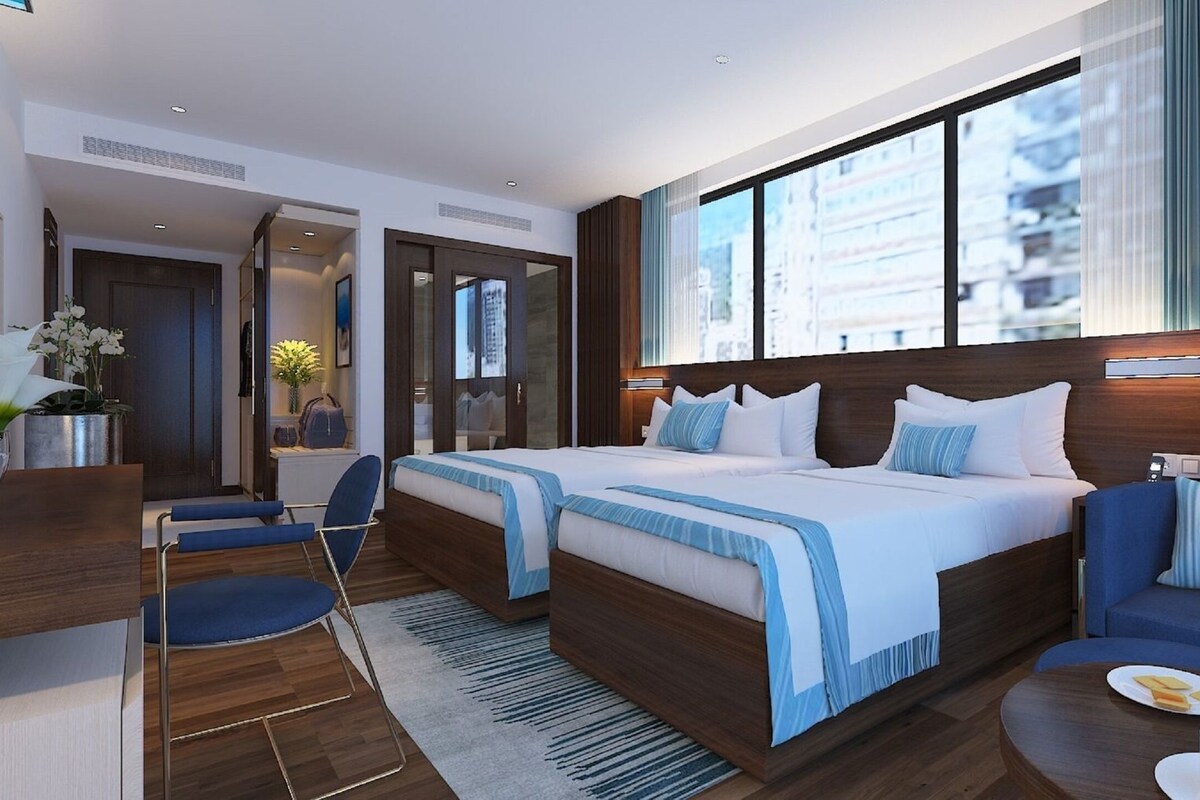 Minibar, in-room safe, soundproofing, iron/ironing board (on request)