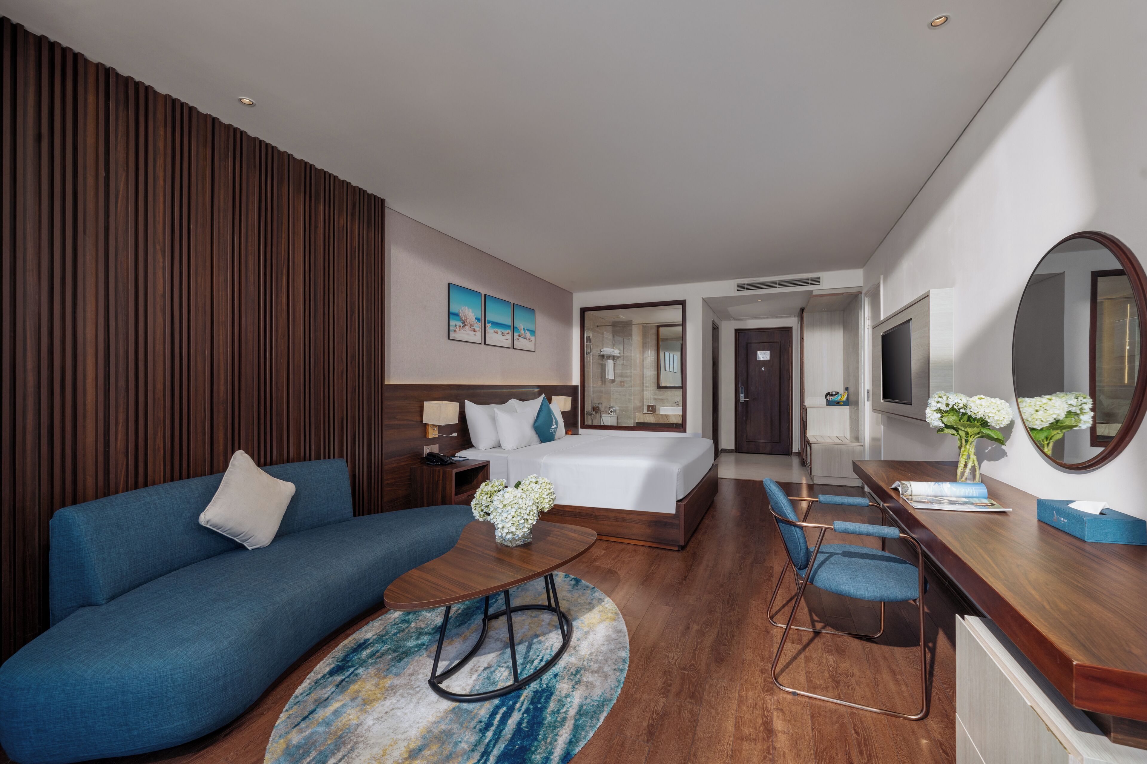 Grand Suite, Beachfront | Minibar, in-room safe, soundproofing, iron/ironing board (on request)