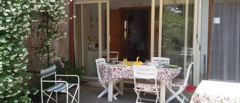 Restauration en plein air