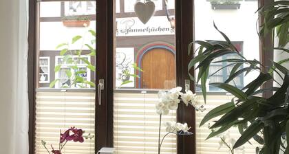 Cozy apartment on the ground floor of a historic Art Nouveau villa