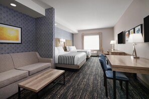 Suite, 2 Queen Beds, Non Smoking, Kitchen (with Sofabed, Full Kitchen) | Premium bedding, pillow-top beds, in-room safe, desk
