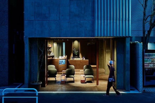 Façade de l’hébergement - soirée/nuit