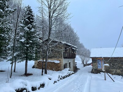 Small chalet in hamlet