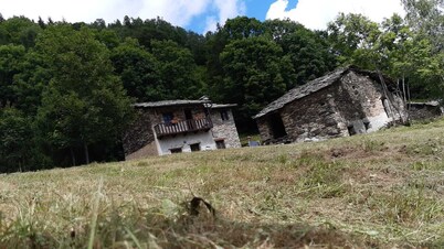 Small chalet in intact hamlet