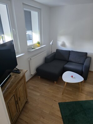 TV, DVD player, stereo