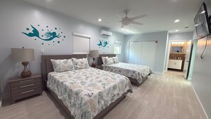 5 chambres, fer et planche à repasser, accès au Wi-Fi (inclus)