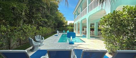 Außenpool, beheizter Pool