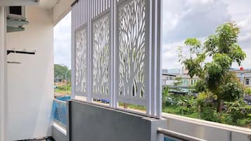 Apartemen Keluarga | Teras/patio