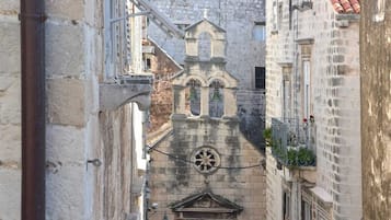 Blick von der Unterkunft