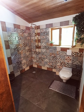 Secadora de cabello y papel de baño 