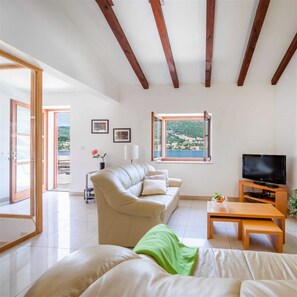 Living area - New luxury apartment Vala, Zaton (Dubrovnik)