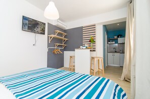 1 bedroom, iron/ironing board, free WiFi, bed sheets - #BABY BLUE studio apartment (Dubrovnik)