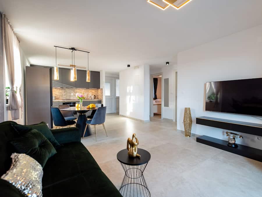 Apartment (Two Bedroom Apartment with Terrace an) | Living room
