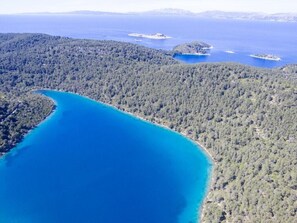 Aerial view - Karla - Studio in Polače (Mljet)