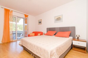 1 soverom, strykejern/-brett, wi-fi (inkludert) og sengetøy