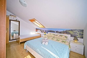 1 sovrum, gratis wi-fi och sängkläder