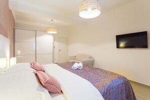 1 Schlafzimmer, kostenloses WLAN, Bettwäsche