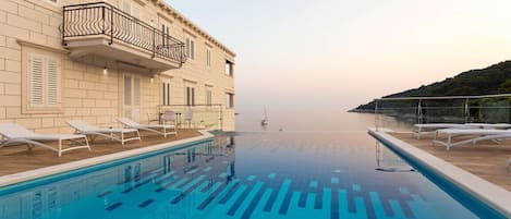 Una piscina climatizada
