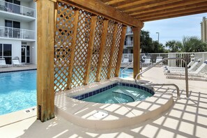 Indoor pool, a heated pool