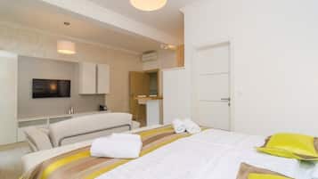 1 dormitorio, tabla de planchar con plancha, wifi gratis y ropa de cama