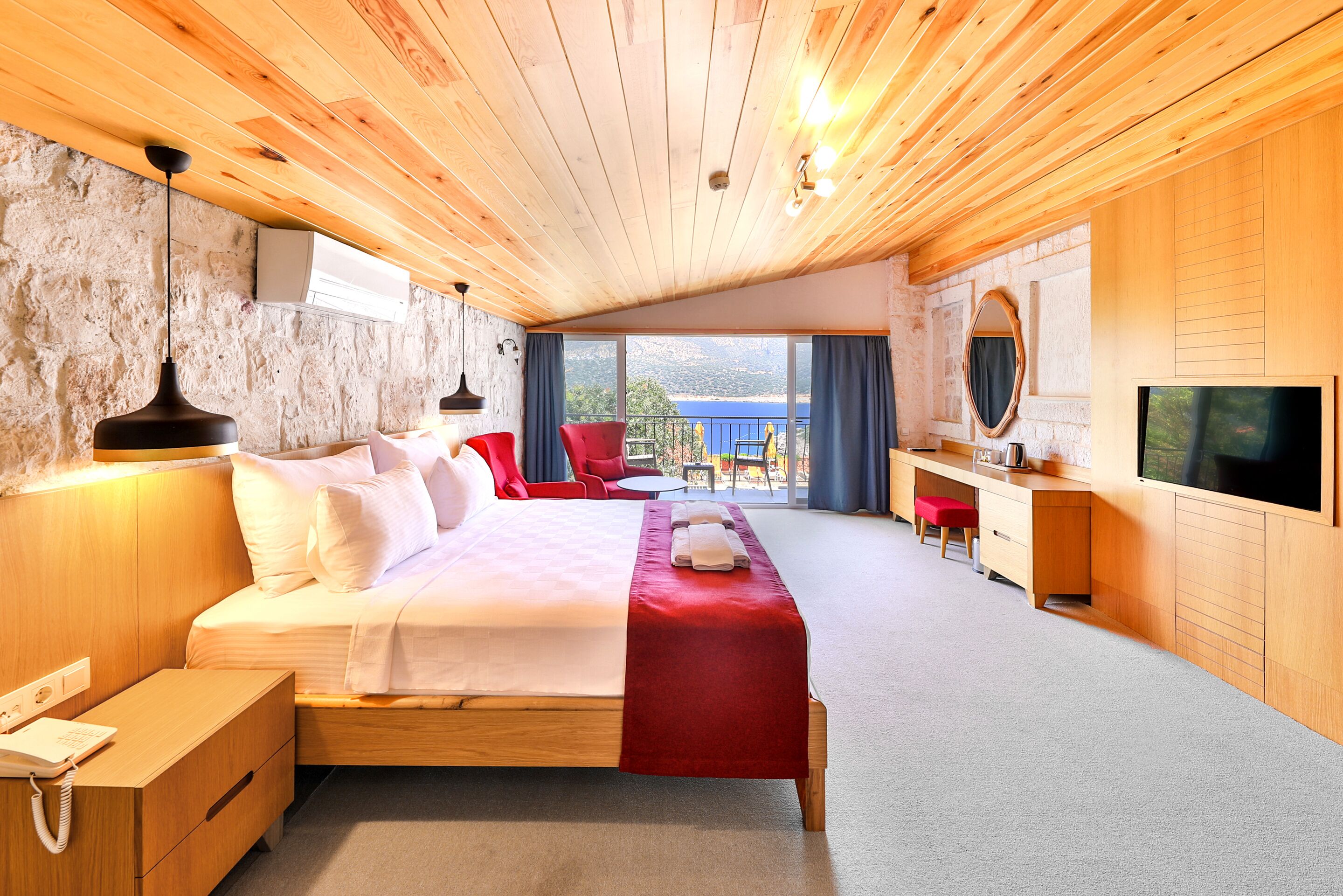 stone plus with sea view | 1 bedroom, free minibar items, in-room safe, free wifi