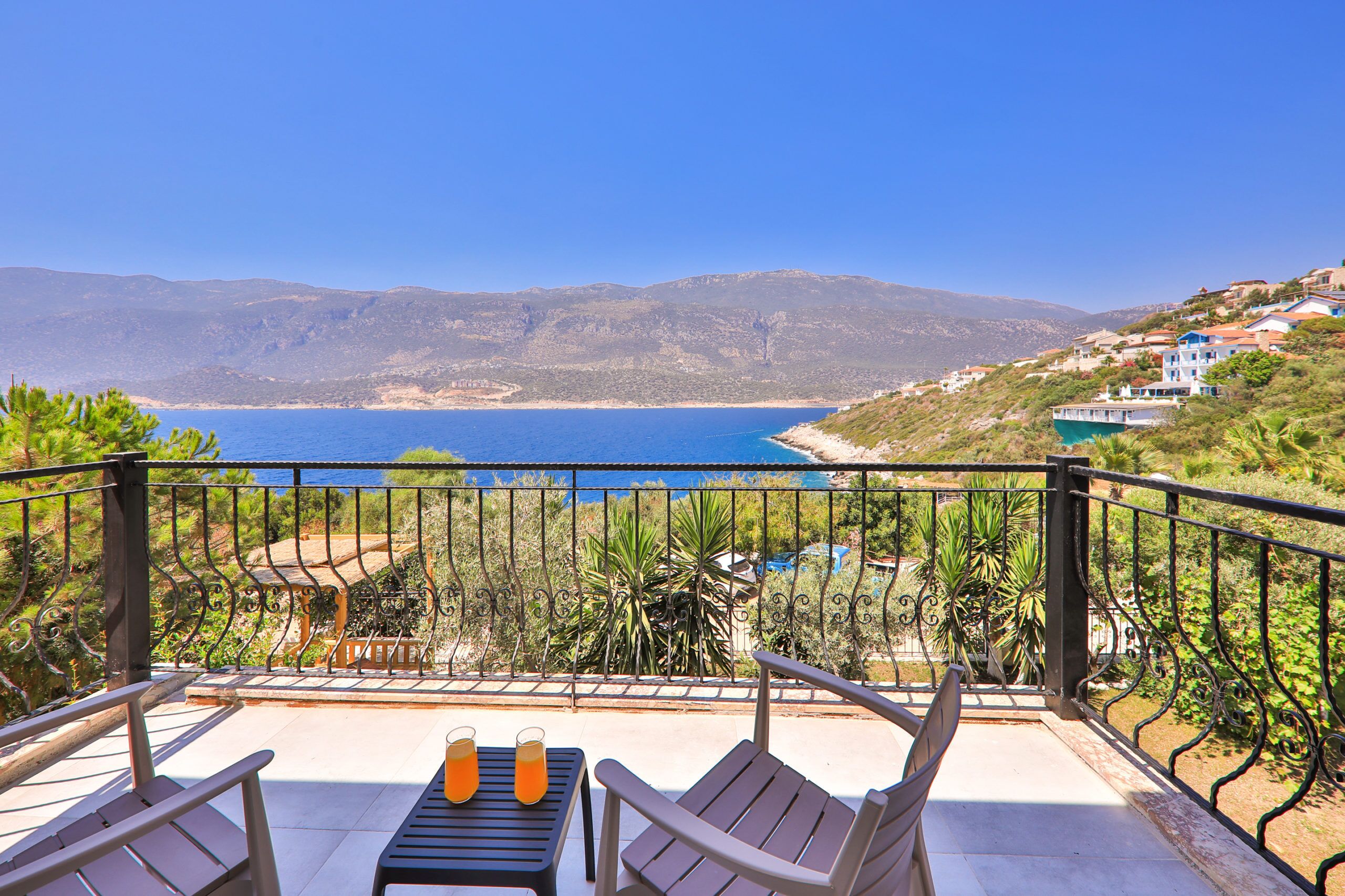 Stone Room with Sea View | Balcony view