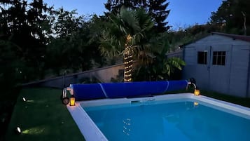 Una piscina riscaldata