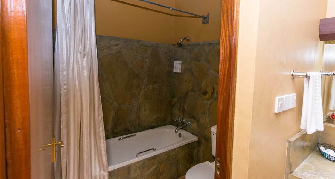 Singola Deluxe | Bagno | Doccia, soffione a pioggia, set di cortesia gratuito, asciugamani